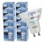 10x Żarówka LED GU10 PHILIPS 4,9W 550lm 4000k Premium Zestaw Żarówek LED