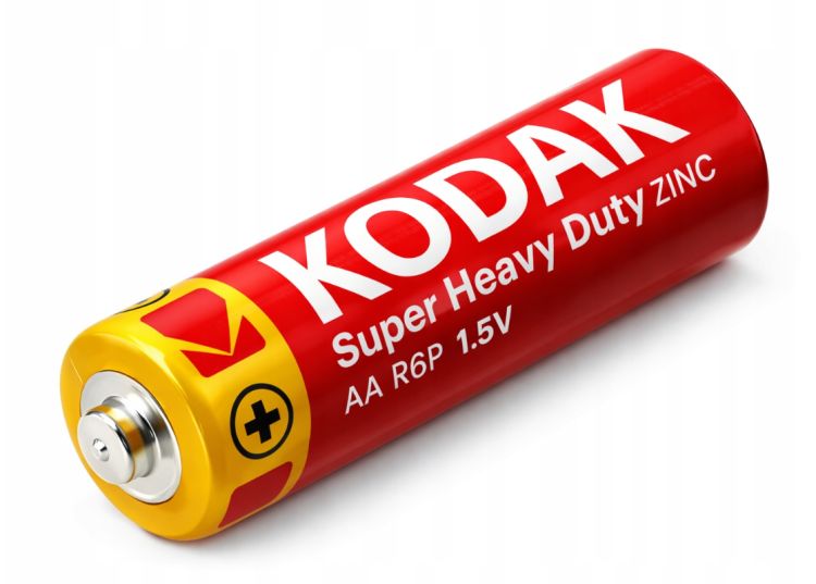 Bateria cynkowo-węglowa Kodak do pilotów gruby paluszek AA (R6) 20 sztuk