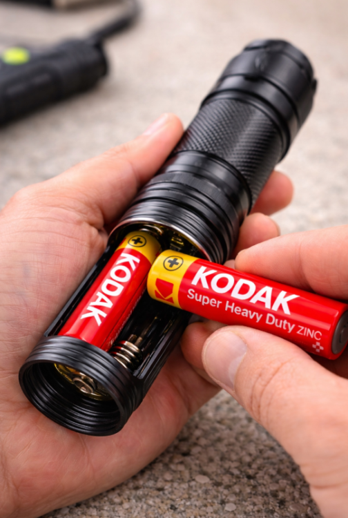 Bateria cynkowo-węglowa Kodak do pilotów gruby paluszek AA (R6) 20 sztuk