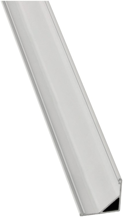 Profil Aluminiowy DO TAŚMY LED 8 i 10mm Narożny Kątowy BIAŁY 2m Zestaw