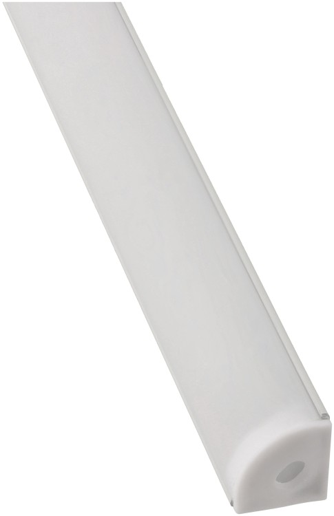 Profil Aluminiowy DO TAŚMY LED 8 i 10mm Narożny Kątowy BIAŁY 2m Zestaw
