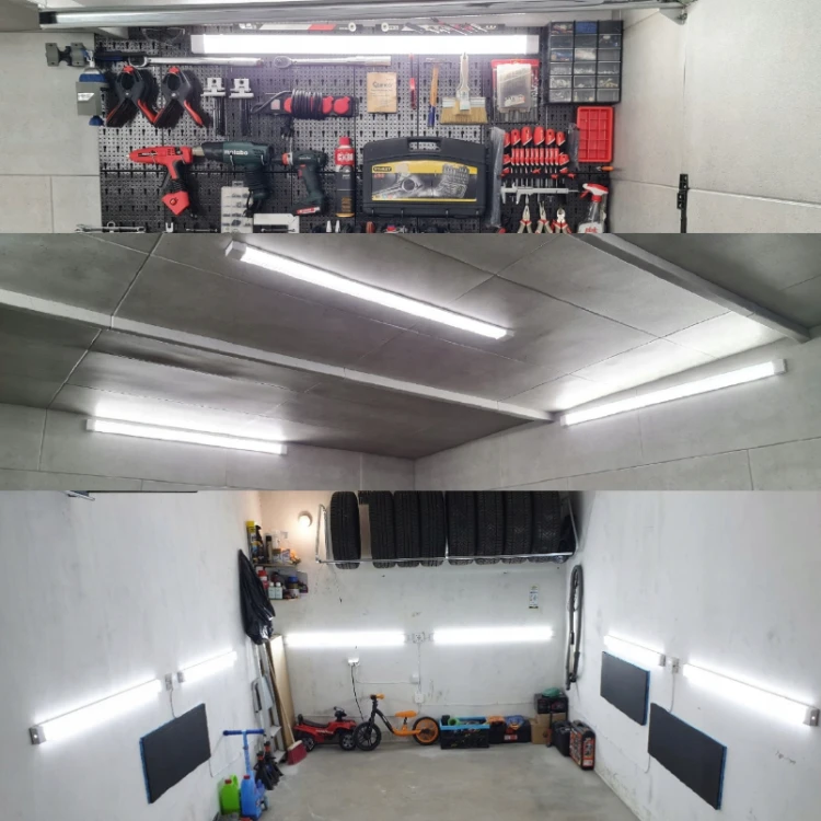 2x Lampa Oświetleniowa Natynkowa LED 36W 120cm Oprawa Natynkowa Mocna 4000K