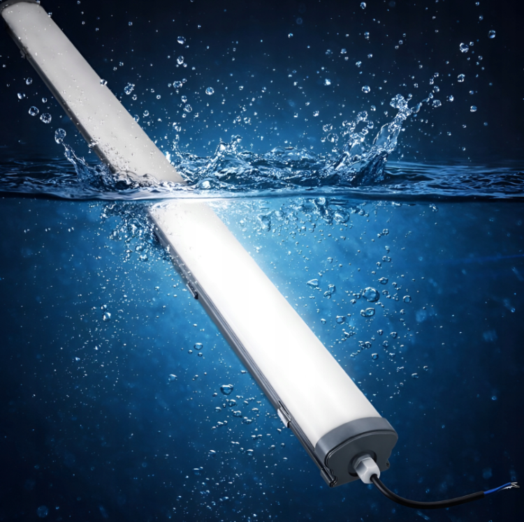 4x Oprawa Hermetyczna LED 60W 6600lm 120cm Do Warsztatu Garażu 230V 4500K