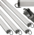 8x Oprawa Hermetyczna LED 60W 6600lm 120cm Do Warsztatu Garażu 230V 4500K
