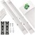 2x Panel Led Baten 60cm 20W NW 2400Lm Eco Light