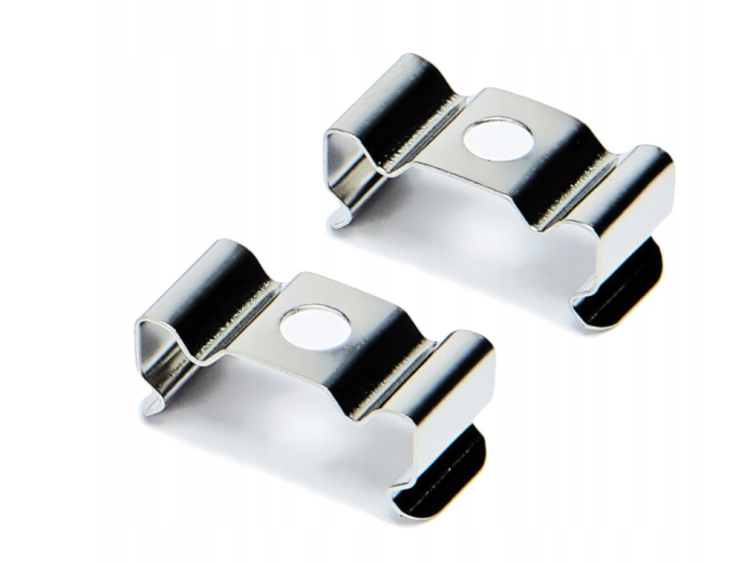 PROFIL LED Aluminiowy Biały +Klosz Mleczny 2m Wpuszczany / Natynkowy ZESTAW