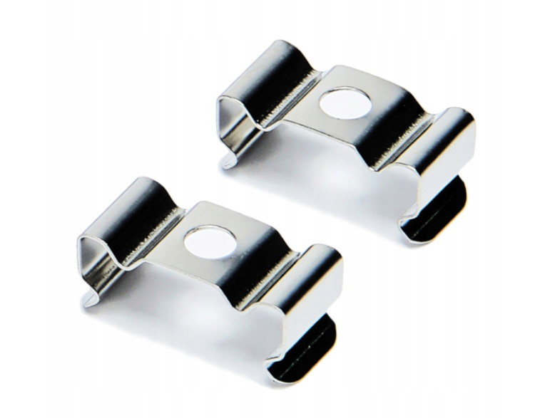 Profil LED Aluminiowy Do Taśma Natynkowy Wpuszczany Klosz Mleczny 2M Zestaw