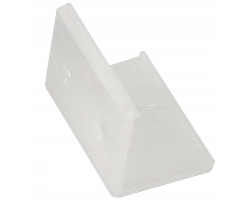 Uchwyt Do Łączenia Profilów Kątowych Narożnych Złączka Biała Do Montażu
