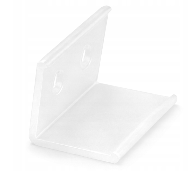 Uchwyt Do Łączenia Profilów Kątowych Narożnych Złączka Biała Do Montażu