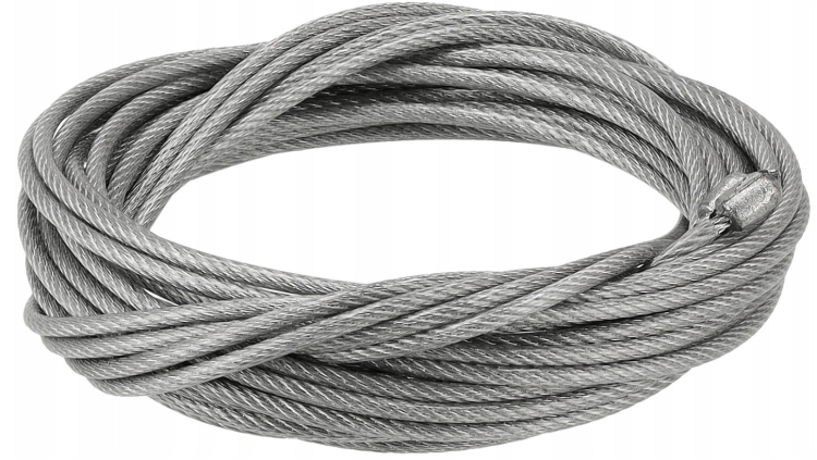 Linki Montażowe Zawiesie Lina Do Profili LED 2 sztuki 2m Regulowane Stalowe