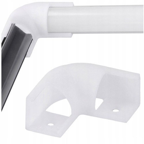 Łącznik Kątowy Biały Do Profilu LED Narożnego Złączka Kątowa Biała Rogowa