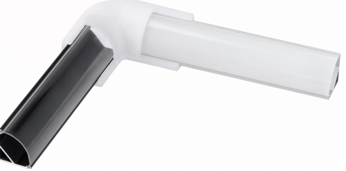 Łącznik Kątowy Biały Do Profilu LED Narożnego Złączka Kątowa Biała Rogowa