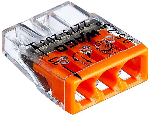 25x Złączka WAGO 3x0,5-2,5mm2 2273-203