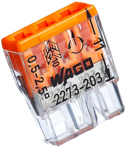 25x Złączka WAGO 3x0,5-2,5mm2 2273-203
