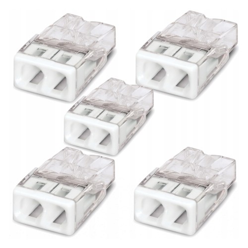 5x Złączka WAGO 2x0,5-2,5mm2 2273-202