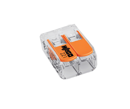 10X WAGO Szybkozłączka Złączka Instalacyjna 2x0,2-4mm2 Elektryczna ZESTAW