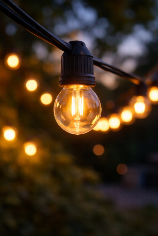 Żarówka LED E27 FILAMENT 2W 240lm 2700K Barwa Ciepła G45 Do Girland 280°