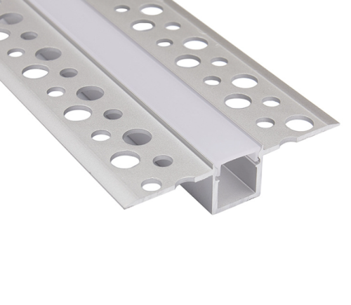 Profil LED Aluminiowy Do Płyt GK Gipsowych Wpuszczany Regips 2m Wąski Slim