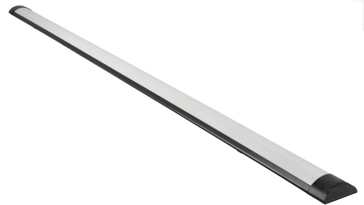 2x Lampa LED Do Garażu Warsztatu Sufitowa Natynkowa Czarna 120cm 36W 4500K