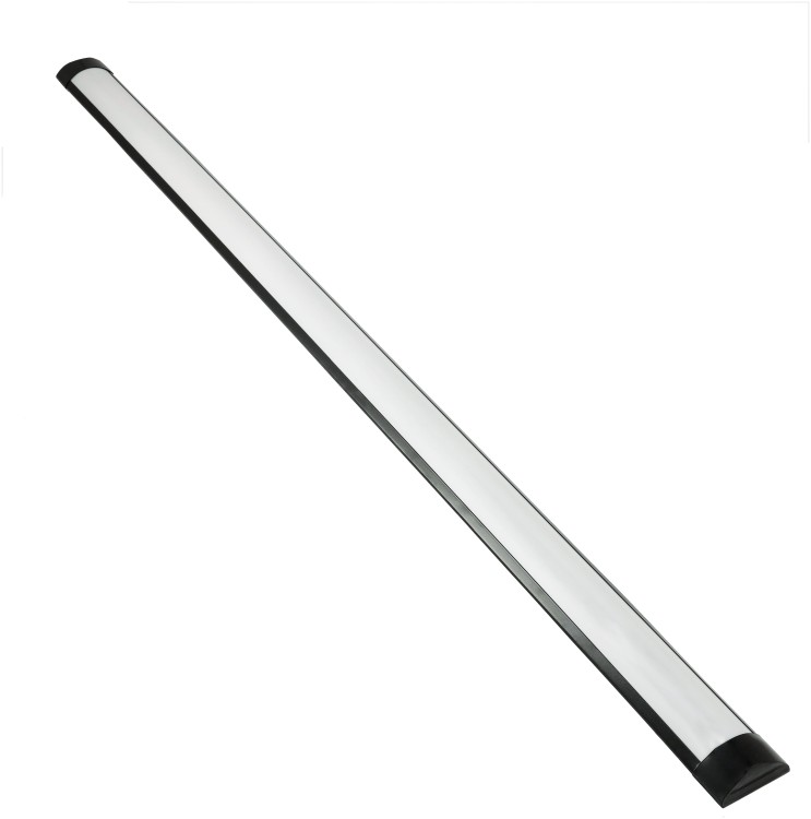 2x Lampa LED Do Garażu Warsztatu Sufitowa Natynkowa Czarna 120cm 36W 4500K