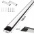 2x Lampa LED Do Garażu Warsztatu Sufitowa Natynkowa Czarna 120cm 36W 4500K