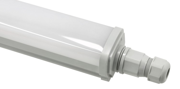 2x Oprawa Hermetyczna LED Philips 30W 125cm 3600lm IP65 4000K Przelotowa