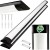 2x Lampa LED Do Garażu Warsztatu Sufitowa Natynkowa Czarna 120cm 36W 4500K