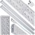 2x Panel LED Lampa Oprawa Do Garażu Warsztatu 120cm 72W 7200lm 4000K Mocn