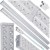 2x Panel LED Lampa Oprawa Do Garażu Warsztatu 120cm 72W 7200lm 6000K Mocna