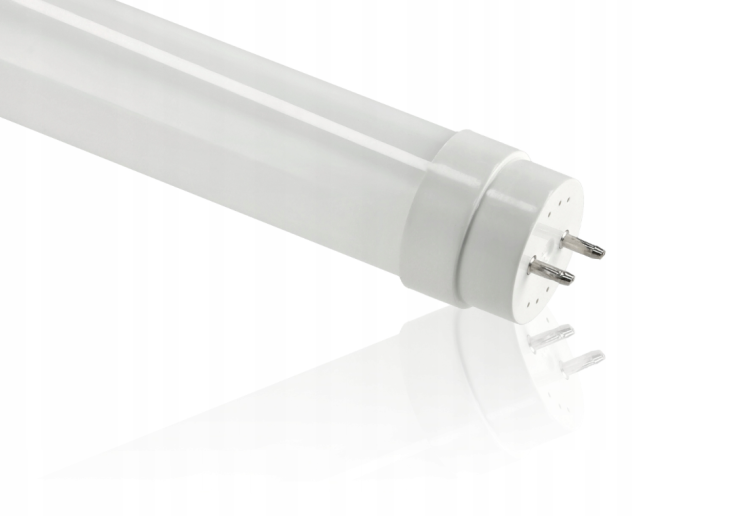 4x Tuba Świetlówka LED 60cm 9W 1215lm Barwa Zimna 6500K Mocna T8 Do Opraw