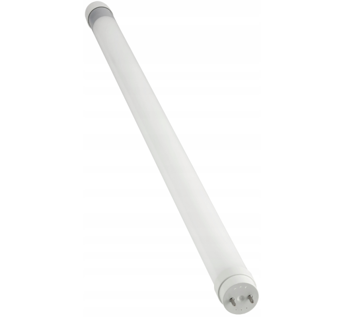 4x Tuba Świetlówka LED 60cm 9W 1215lm Barwa Zimna 6500K Mocna T8 Do Opraw