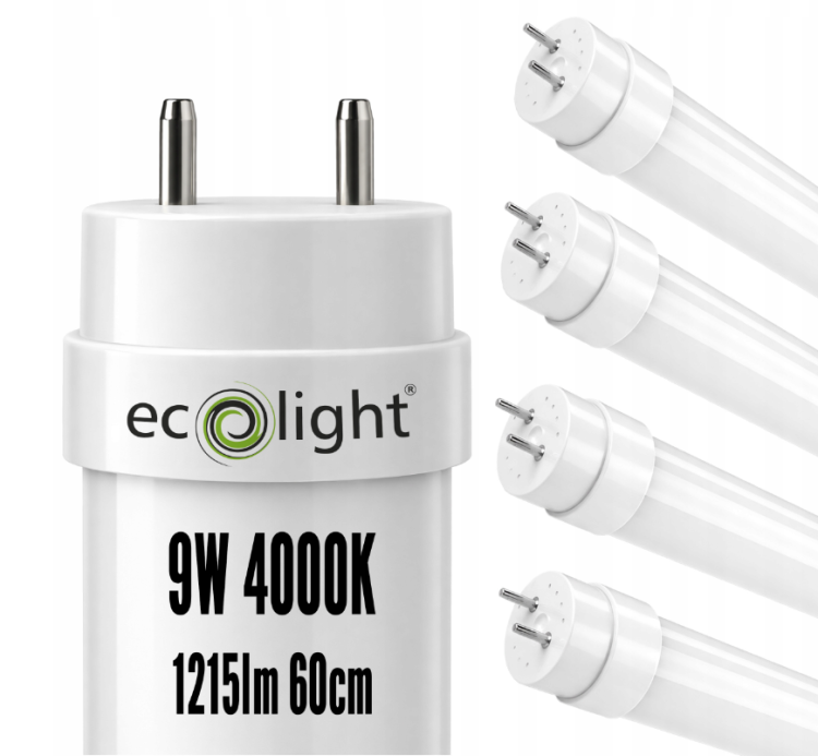 Tuba Świetlówka LED T8 9W 1215Lm 60cm 4000K Neutralna Dzienna Do Opraw