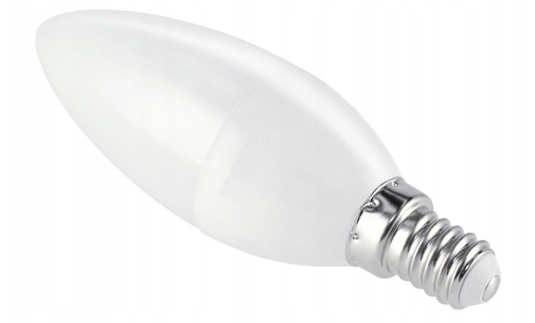 6x Żarówka LED E14 3W = 25W 260lm Barwa Światła 4500K Dzienna LEDOWA BERGE