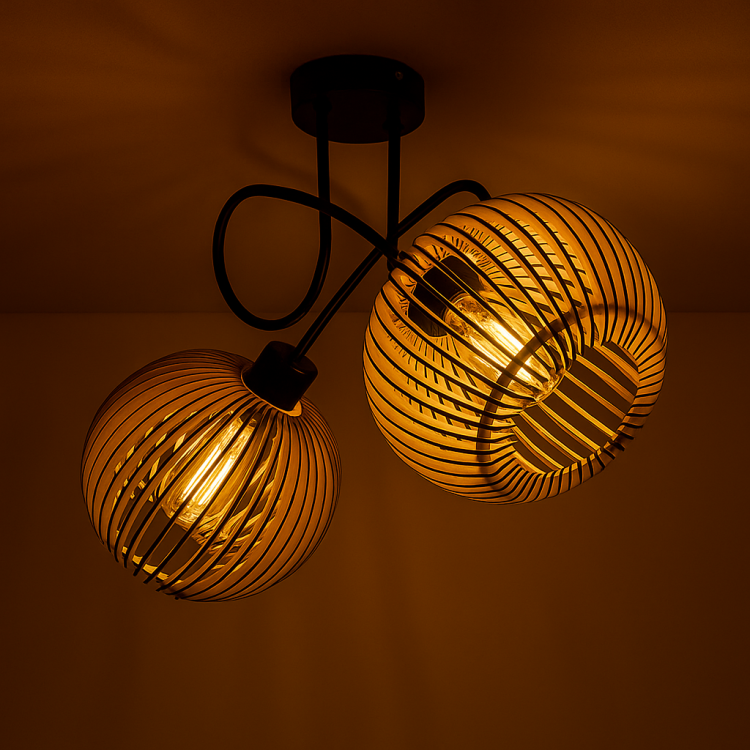 6x Żarówka LED E27 Filament Amber 8W 110lm/W 3000K