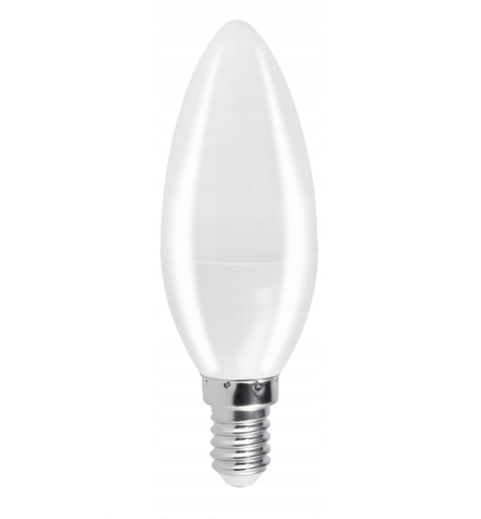 6x Żarówka LED E14 7W = 60W 580lm Barwa Ciepła 3000K Klimatyczna C37 BERGE