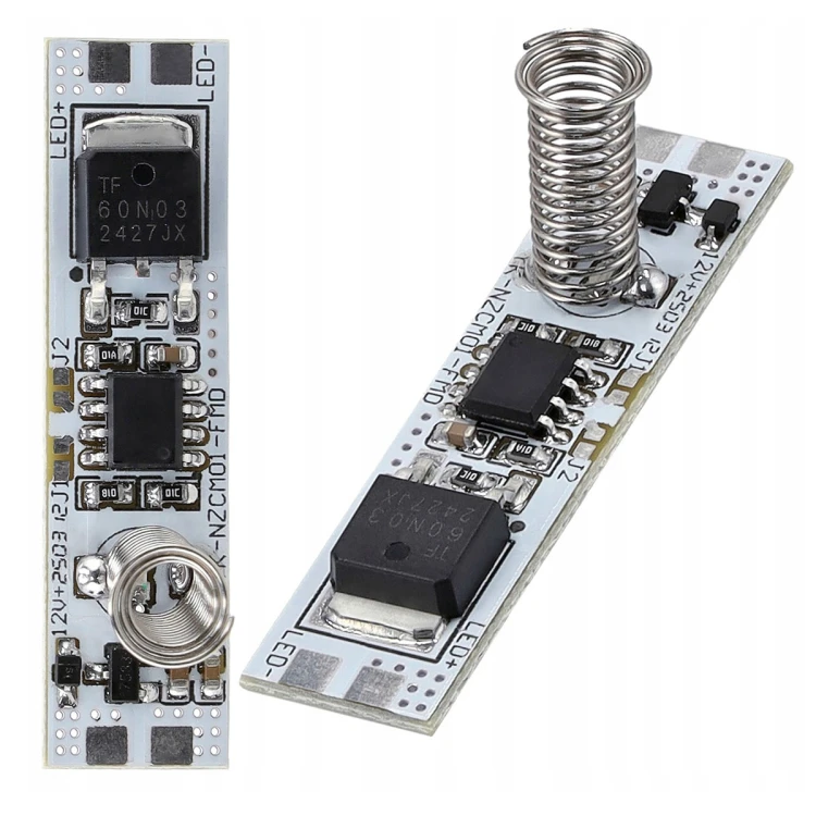 Włącznik Ściemniacz Do Profilu Profili Taśmy LED 12/24V 5A ON/OFF Wyłącznik