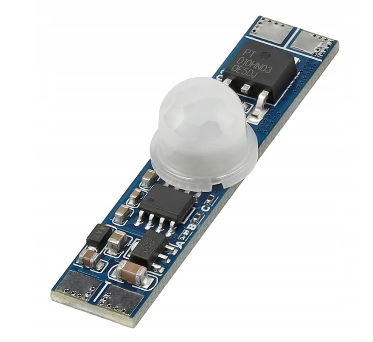 Włącznik Do Profilu LED PIR Do Taśmy LED 3A 12V/24V 36/72W Czujka Ruchu