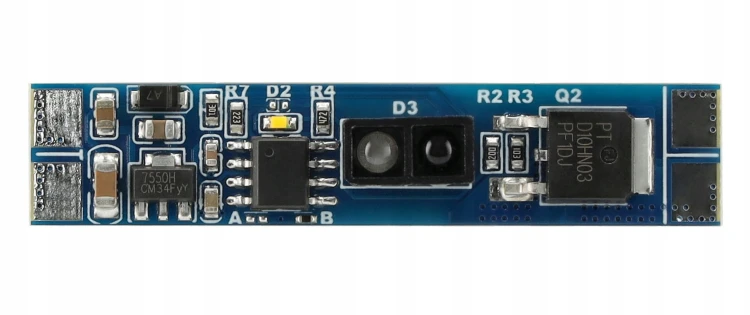Włącznik Ściemniacz Bezdotykowy Zbliżeniowy Do Profilu LED 8A 12/24V