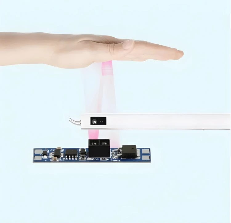 Włącznik Ściemniacz Bezdotykowy Zbliżeniowy Do Profilu LED 8A 12/24V