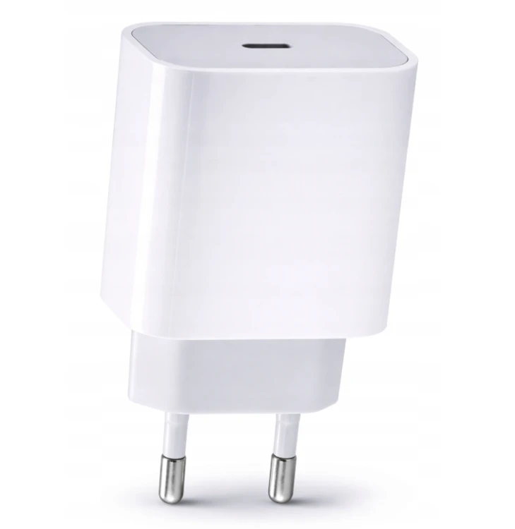 Ładowarka Kostka Szybka USB-C Biała Sieciowa 20W Do Telefonu Zasilacz