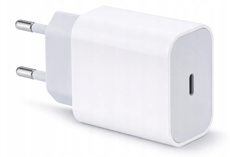 Ładowarka Kostka Szybka USB-C Biała Sieciowa 20W Do Telefonu Zasilacz