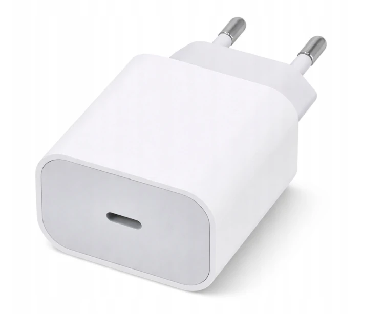 Ładowarka Kostka Szybka USB-C Biała Sieciowa 20W Do Telefonu Zasilacz