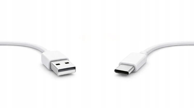 Kabel 2m USB-A - USB-C 20W Sieciowy Biały Do Ładowania Przesyłania Danych