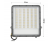 Naświetlacz LED Budowlany Statyw Halogen 300W 2x150W 27000lm Do Remontu
