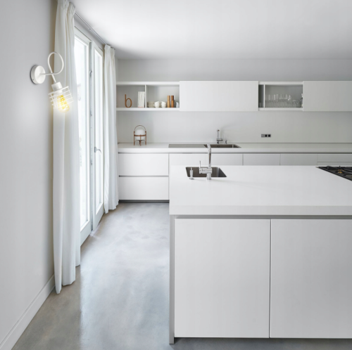 Lampka LED Kinkiet Nocny E27 Sprężyna Biała E27
