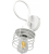Lampka LED Kinkiet Nocny E27 Sprężyna Biała E27