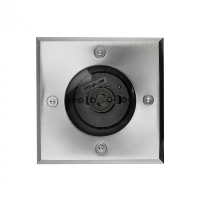 2x Oprawa LED LAMPA Najazdowa Ogrodowa Wpuszczana GU10 230V Do Kostki Beton ECO