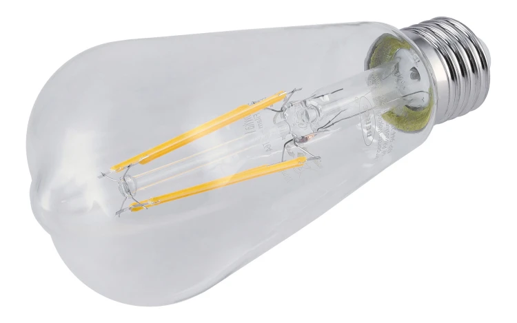 10x Żarówka LED E27 6W = 50W 660lm 3000K FILAMENT OZDOBNA RETRO ST64