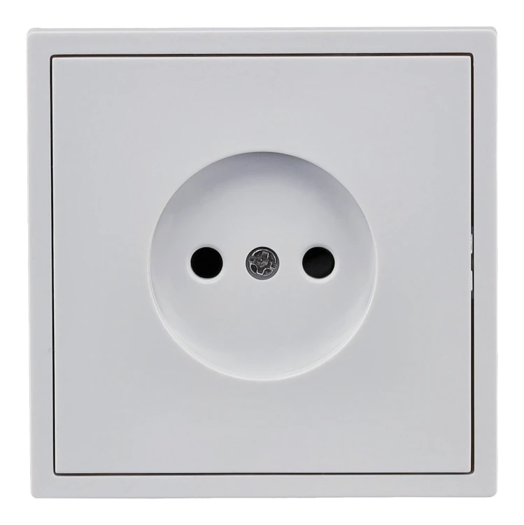 Kontakt GNIAZDO ELEKTRYCZNE GNIAZDKO POJEDYNCZE BIAŁE FI60 + RAMKA BIAŁA