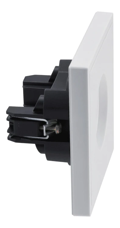 Kontakt GNIAZDO ELEKTRYCZNE GNIAZDKO POJEDYNCZE BIAŁE FI60 + RAMKA BIAŁA